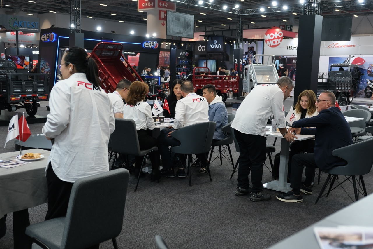 Motobike İstanbul 2025'te FCM Motor Rüzgârı