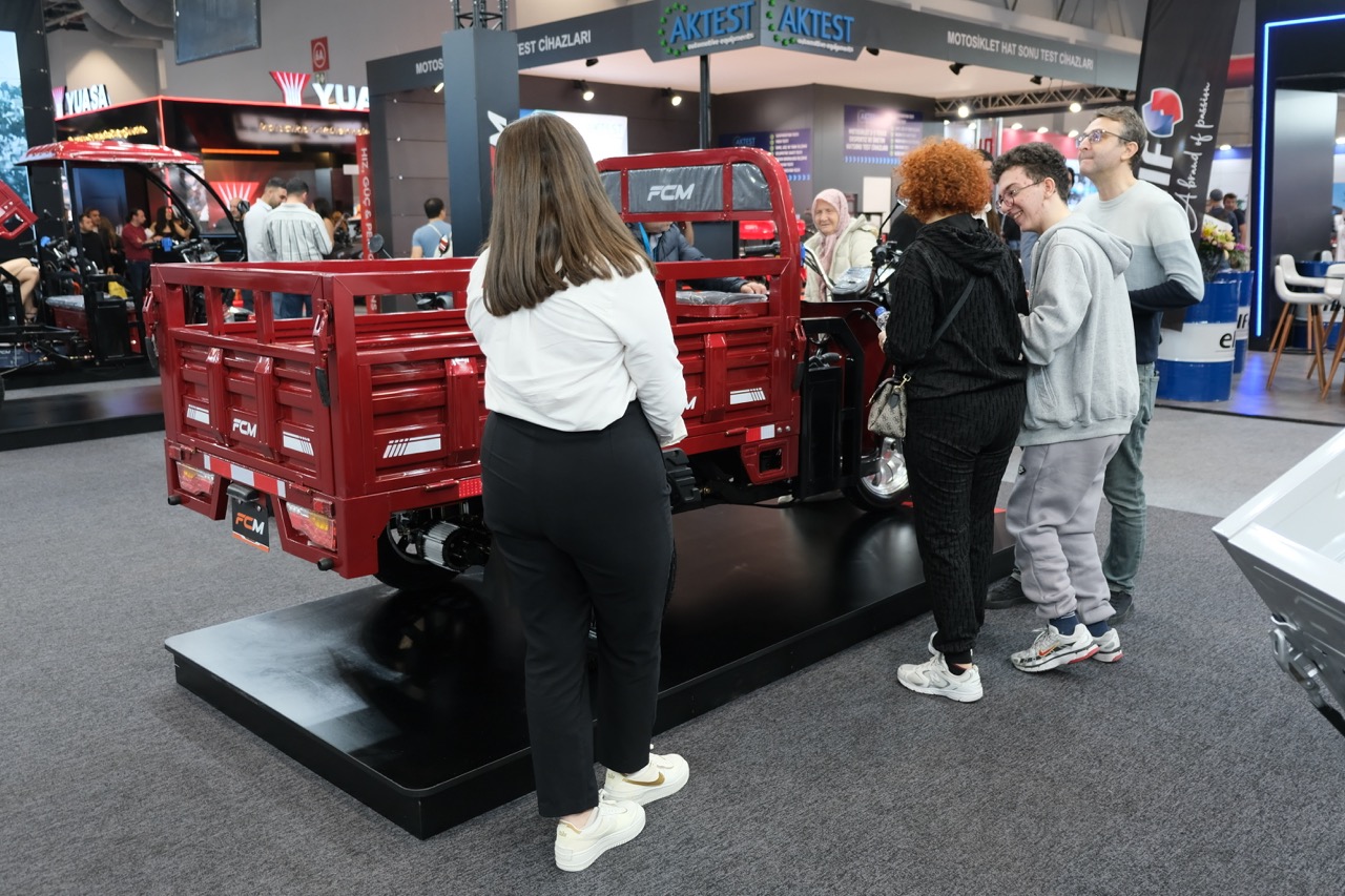 Motobike İstanbul 2025'te FCM Motor Rüzgârı